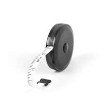 1 Pc 60in/150cm Soft Flexible Tape Measure Sewing, Automatic Telescopic Ruler, For Body Measuring, Sewing Measure, Home Fitness - Black - View 1
