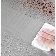 1 捲拉絲銀色壁紙紋理接觸紙用於櫥櫃自黏可拆卸紋理銀色不銹鋼接觸紙防水銀色接觸紙裝飾 - 銀色 - 查看 3