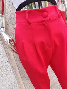 Women Pants - Đỏ - Xem 4