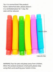 8入組隨機顏色逗貓玩具 - 彩色 - 查看 10
