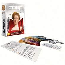 情侶卡牌遊戲-一種流行的策略休閒遊戲,具有爽快的虛張聲勢和快節奏的挑戰,適用於家庭遊戲之夜,可在15分鐘內玩,適合14歲以上的兒童、青少年和成年人,適合2-6人遊玩,來自遊戲開發者研發的棋盤卡牌多功能遊戲,高度推薦作為社交派對遊戲,具有很高的重玩價值! - 彩色 - 查看 5