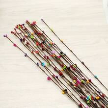 10 件/20 件漿果藤花環頭帶花環手工裝飾家居、節日、辦公室、花園、聖誕節 - 彩色 - 查看 4