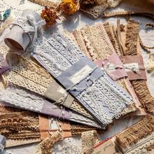 1包含18張混合材料,包括花邊日記裝飾紙、diy裝飾拼貼材料、個性化剪貼簿材料等,適用於創意學校文具用品 - 綠色 - 查看 8