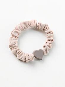 10pcs Kids' Colored Simple High-Elasticity Hair Ties - Multicolor - View 7