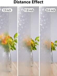 1捲彩色玻璃防護窗戶膜,控制室內熱量的霧面貼紙,用於家庭辦公室3d安全玻璃,阻擋陽光 - 薑色 - 查看 2