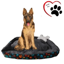 Pet Bed & Crate Mat - 灰色 - 查看 8