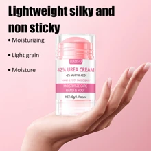 مرهم مرطب باليوريا 42٪ و حمض الساليسيليك 2٪ للأيدي والأقدام 40 غرام ، يرطب ويصلح البشرة الجافة والمتشققة بعمق ، يعزز المرونة والنعومة ، يمتص بسهولة من غير دهنية - وردي - مشاهدة 9