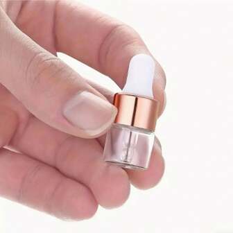 Travel-Friendly Aromatherapy Sample Dropper Bottles - 1pc Clear Glass Vials (1ml/2ml/3ml/5ml) For Perfume & Cosmetic Liquid For Travel Perfume Travel Accessories Travel Essentials Travel Bottles Travel Containers Glass Bottles With Glass Eye DroppersTravel-Friendly Aromatherapy Sample Dropper Bottles School School Supplies Holiday Camping Holiday Essentials Vacation Mini Perfume For Women Perfume For Men Beach