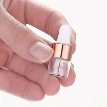 Travel-Friendly Aromatherapy Sample Dropper Bottles - 1pc Clear Glass Vials (1ml/2ml/3ml/5ml) For Perfume & Cosmetic Liquid For Travel Perfume Travel Accessories Travel Essentials Travel Bottles Travel Containers Glass Bottles With Glass Eye DroppersTravel-Friendly Aromatherapy Sample Dropper Bottles School School Supplies Holiday Camping Holiday Essentials Vacation Mini Perfume For Women Perfume For Men Beach