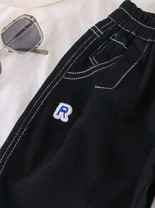 Boys Casual Straight Leg Pants, Spring And Autumn, Toddler & Little Kids