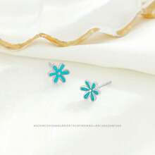 OMID 1pair 925 Sterling Silver Material Fashionable Elegant & Personalized Earrings Suitable For Women's Daily Wearing - earrings - View 2