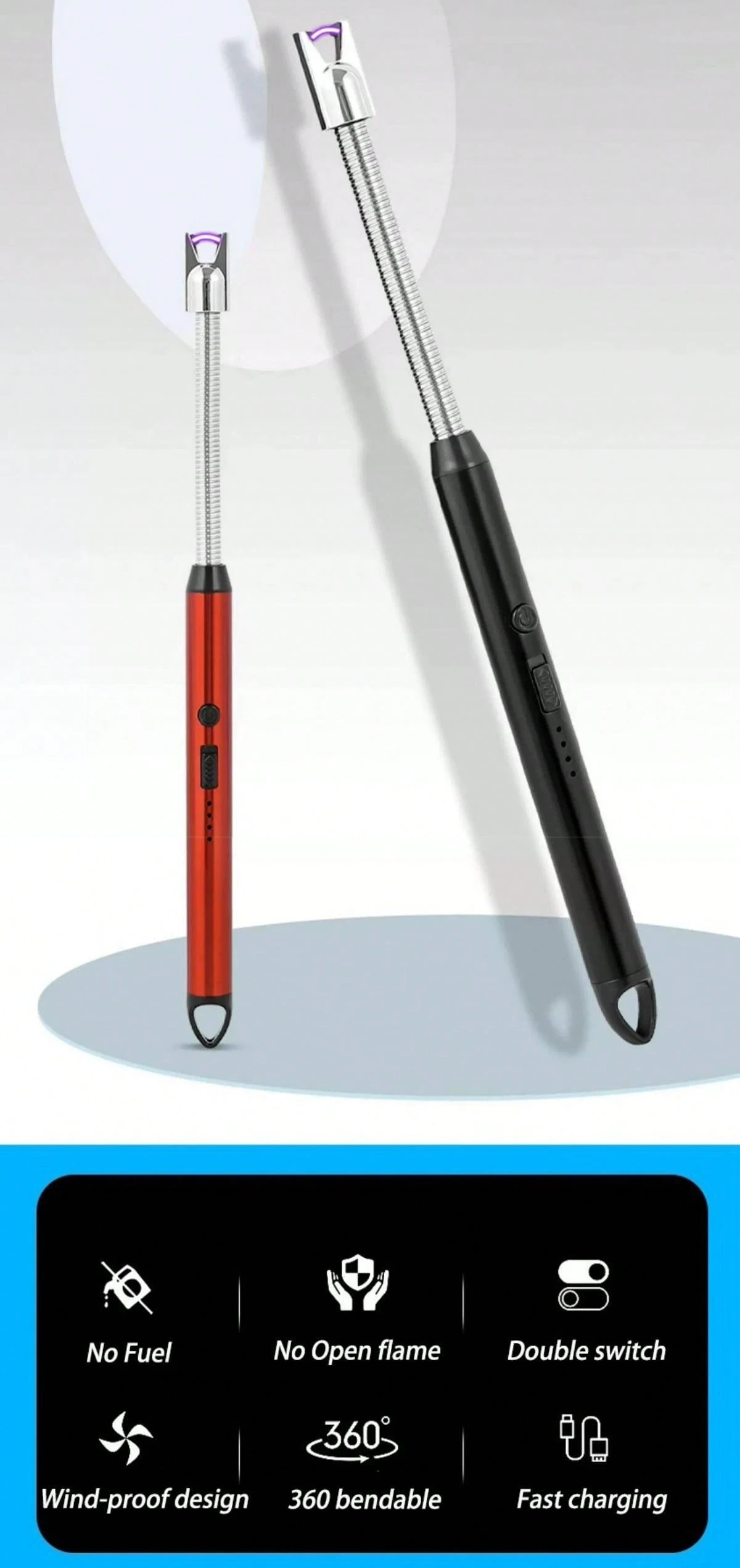 1 PC Creative Kitchen Pulse Electronic Ignition Gun. Outdoor Igniter