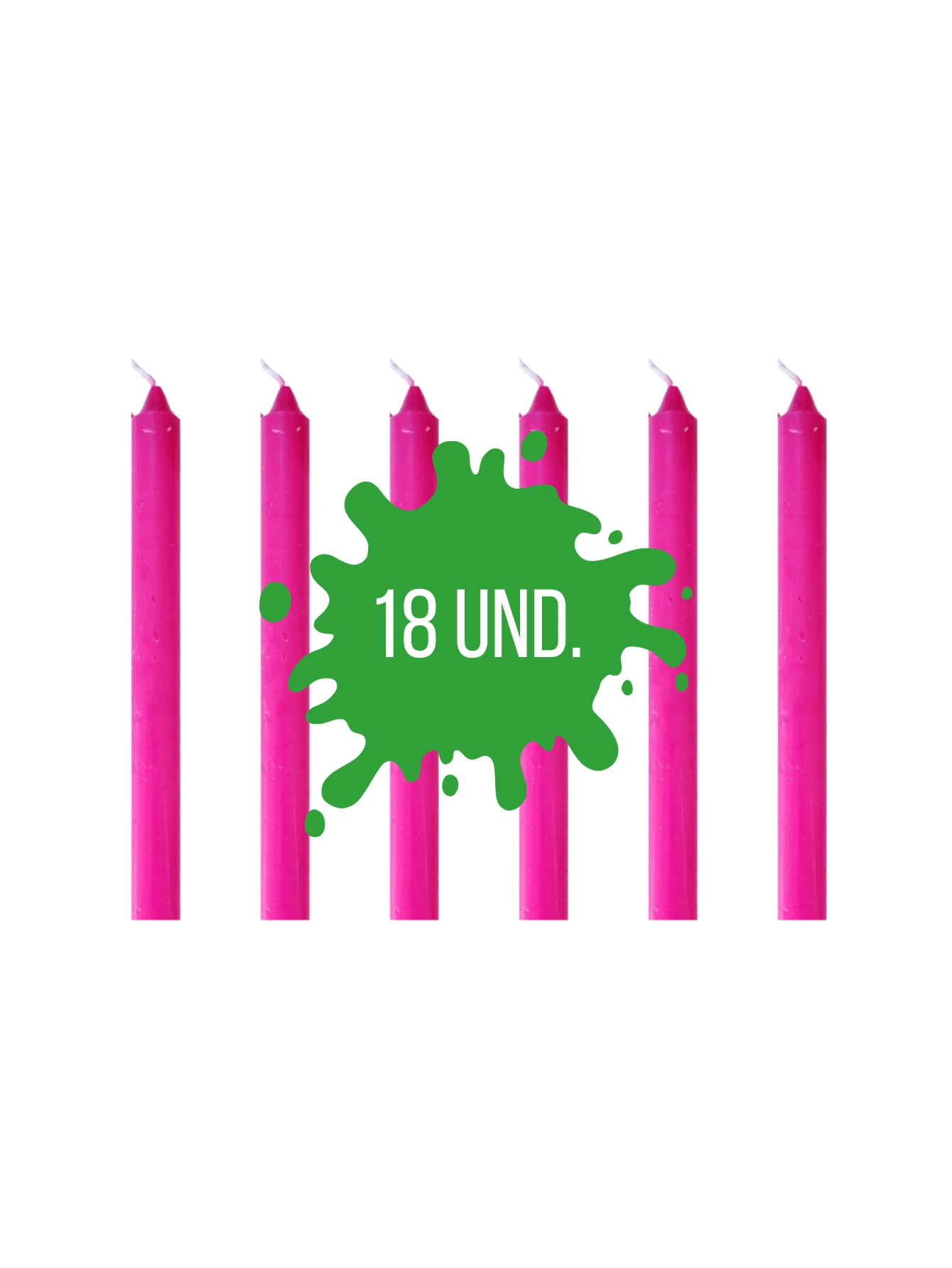 Candles - 粉色 - 查看 1