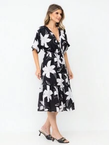 Women Dresses - 黑與白 - 查看 4