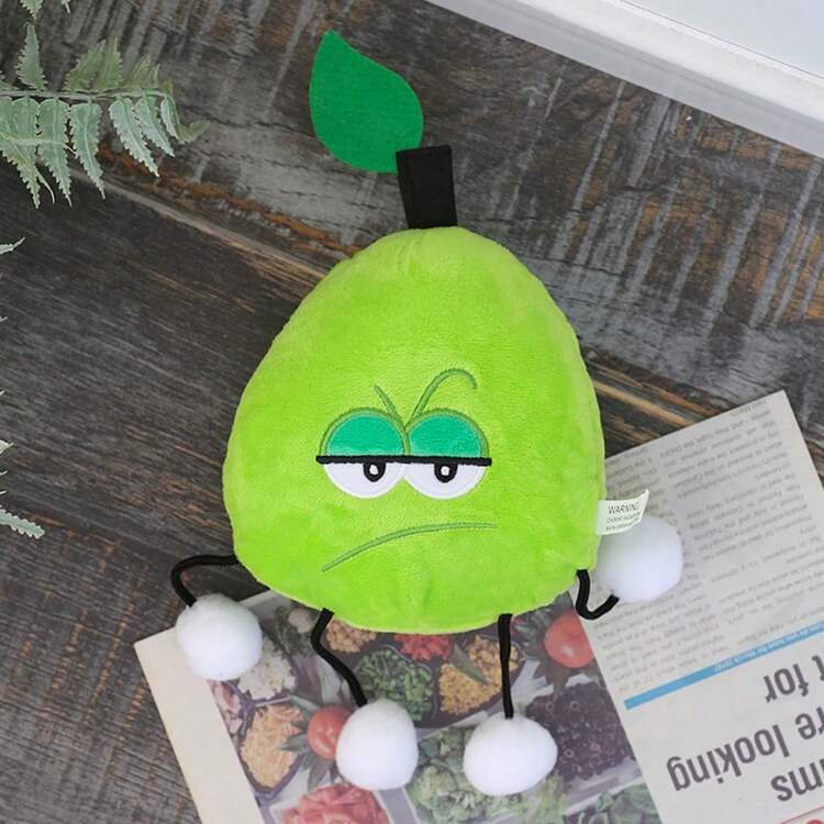 Fruit Pear Plush Toy Creative Doll Birthday Gift For Girlfriend Or Best Friends - Multicolor - View 2