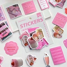 40pcs/Pack Adorable Cartoon Stickers For Multi-Purpose Decoration, Ideal For Suitcases, Journals Back To School