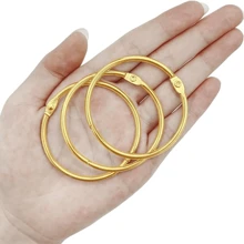 10 piezas Ganchos redondos a presión para cortina de ducha, anillos metálicos para cortina de ducha, ganchos para cortina de ducha a prueba de óxido que se deslizan suavemente, accesorios de baño, decoración de baño del hogar para el verano - Dorado - Ver 6