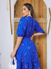 Women Dresses - Xanh đậm - Xem 5