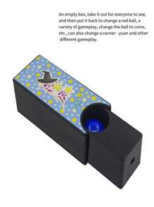 Magic Trick Box Set With Two Balls, Red Ball Changing Into Blue, Fun And Endless - Black - View 1