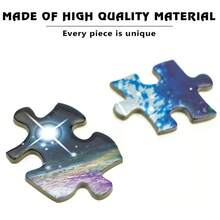 Adults' 1000 Pieces Puzzle Space Traveler Space Earth Starry Sky 3d Educational Toy - Multicolor - View 6