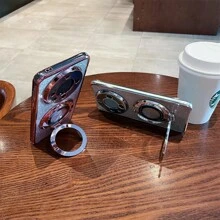 電鍍閃粉手機殼，太空人支架，磁吸支架，泡泡熊支架，時尚多彩閃粉軟殼手機殼女性款，防摔保護殼，適用於Honor 200 Lite/Honor 20Pro/Honor 20Lite/Honor 20LITEMAR-LX1H/Honor 20e/Honor 30/Honor 30Pro/Honor 30Lite/Honor 30i/Honor 50/Honor 50Pro/Honor 60/Honor 60Pro/Honor 70/Honor 70Pro/Honor 70Lite/Honor 80/Honor 80Pro/Honor 90/Honor 90Pro/Honor 90Lite/Honor 9X/Honor 9XPro/Honor 9XLite/Honor Magic4Lite4G/Honor Magic4Lite5G/Honor Magic5Lite/Honor Magic6Lite5G/Honor X10/Honor X6/Honor X7b/Honor X84G/Honor X85G/Honor X9/Honor X9A/Honor X9b/Huawei Mate30/Huawei Mate30Pro/Huawei Mate40/Huawei Mate40Pro/Huawei Mate50/Huawei Mate50Pro/Huawei Mate60/Huawei Mate60Pro/Huawei Nova10/Huawei Nova10Pro/Huawei Nova10SE/兼容 - 電鍍閃粉 紫色+吸磁支架 - 查看 3