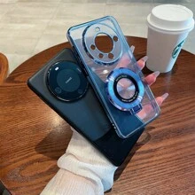 電鍍閃粉手機殼，太空人支架，磁吸支架，泡泡熊支架，時尚多彩閃粉軟殼手機殼女性款，防摔保護殼，適用於Honor 200 Lite/Honor 20Pro/Honor 20Lite/Honor 20LITEMAR-LX1H/Honor 20e/Honor 30/Honor 30Pro/Honor 30Lite/Honor 30i/Honor 50/Honor 50Pro/Honor 60/Honor 60Pro/Honor 70/Honor 70Pro/Honor 70Lite/Honor 80/Honor 80Pro/Honor 90/Honor 90Pro/Honor 90Lite/Honor 9X/Honor 9XPro/Honor 9XLite/Honor Magic4Lite4G/Honor Magic4Lite5G/Honor Magic5Lite/Honor Magic6Lite5G/Honor X10/Honor X6/Honor X7b/Honor X84G/Honor X85G/Honor X9/Honor X9A/Honor X9b/Huawei Mate30/Huawei Mate30Pro/Huawei Mate40/Huawei Mate40Pro/Huawei Mate50/Huawei Mate50Pro/Huawei Mate60/Huawei Mate60Pro/Huawei Nova10/Huawei Nova10Pro/Huawei Nova10SE/兼容 - 電鍍閃粉 紫色+吸磁支架 - 查看 4