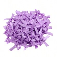 50pcs/Pack Handmade Polyester Ribbon Mini Bow Knot, Valentine'S Day Gift Wrapping & Diy Clothing & Candy Box Accessories,Suitable For Rustic Wedding Invitations, Bows, Garlands, DIY Crafts, Christmas Decorations, DIY Home Decor, Wedding Parties And Gift Wrapping - Hand Tied Bow - View 15