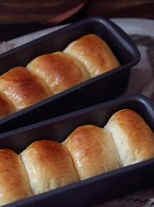 CHEF MADE 1 bucată 10 x 3 inch, formă lungă, tigaie subțire antiaderentă, cutie de pâine prăjită, mâner de prindere ușoară, pentru coacere, brownies de pâine de casă și prăjituri - Negru - Vizualizare 8