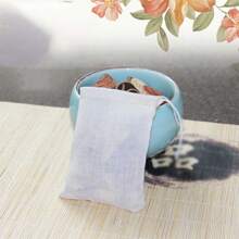 Bags,60 Pcs Small Drawstring Bags Natural Muslin Bag String Bags For Wedding/Party/Festival/Storage/Decorating/DIY Bag - White - View 4