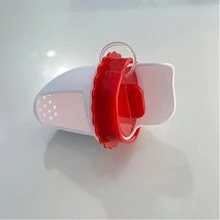 1入/4入組家禽用雞飼料桶,帶重力自動飼料器 - 白色 - 查看 3