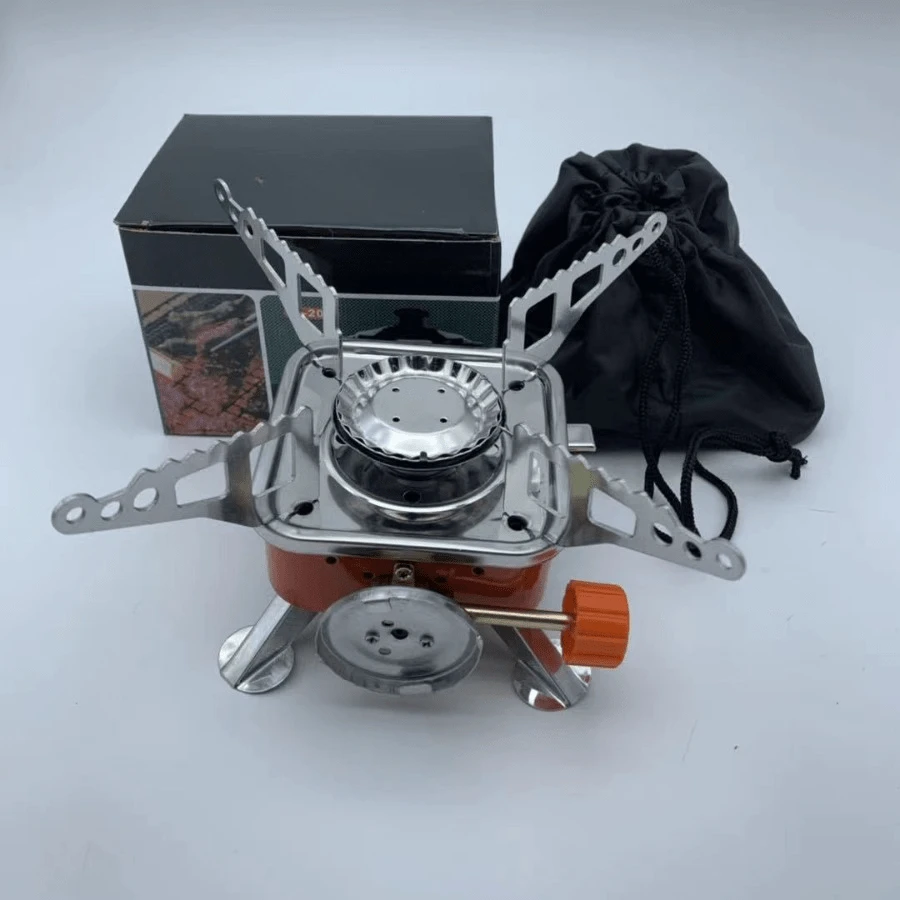 Reapyyt Camping Benzin Herd - Tragbarer Outdoor Kocher Mini