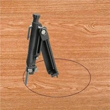 Woodworking Graffiti Line Measurement Multifunctional Shape Taking Tool Writing With Deep Hole Pencil,Multifunction Scribing Tool Aluminum Alloy Scribe With Deep Hole Pencil DIY Woodworking Gauge Contour Measuring - Black - View 4