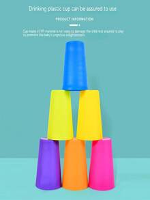 1只大腦戰升降杯手速比賽杯堆疊棋盤遊戲玩具 - 彩色 - 查看 3