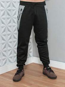 Men Sweatpants - màu đen - Xem 1