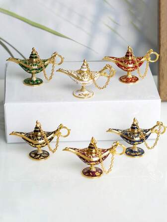 1 件古典工藝品裝飾家居創意裝飾道具神燈許願燈裝飾禮品