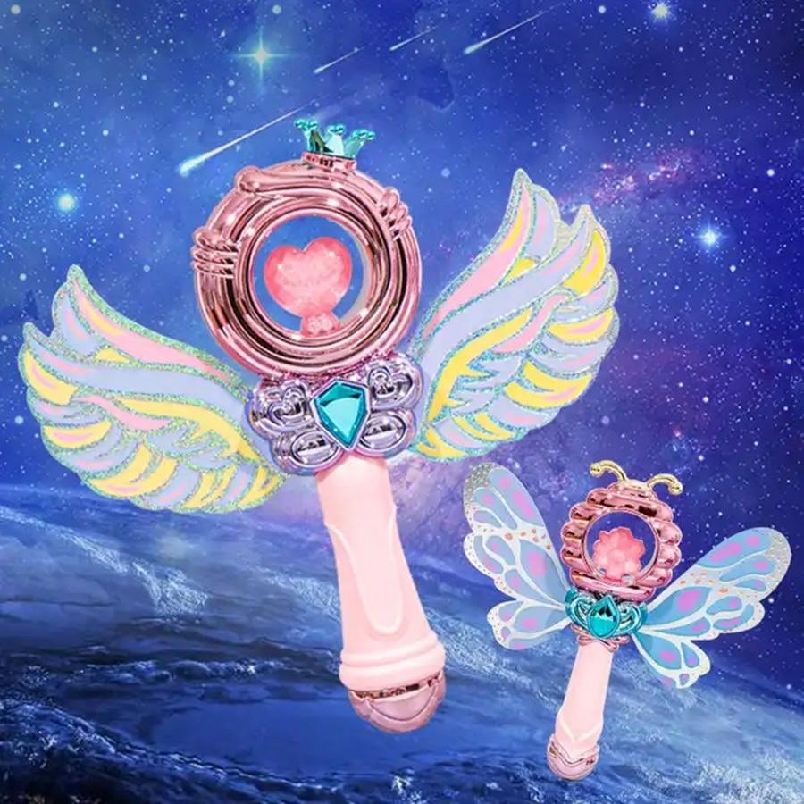 Sea Love Fairy Stick Princess Toys Light Up Magic Wand For Girls, Fairy