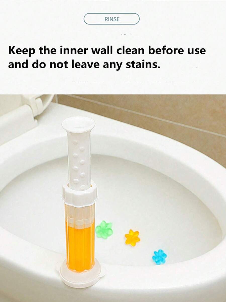 1 Pack Blue Ocean Scented Toilet Deodorizer Gel Modernist Bathroom Two