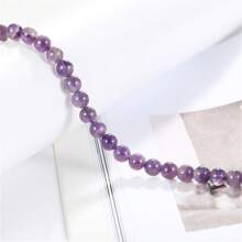 Natural Stone Beads With Hole (4mm/6mm/8mm/10mm/12mm) For Jewelry Making Diy Bracelet, Necklace, Keychain, Phone Pendant, Decoration - Multicolor - View 112