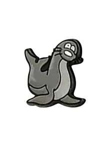 25 件動物主題鞋吊飾,包括鱷魚皮圖案、卡通鞋扣 Diy 裝飾品、派對禮物、聖誕禮物 - 彩色 - 查看 7