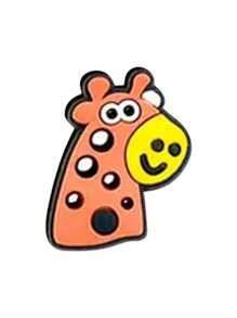 25 件動物主題鞋吊飾,包括鱷魚皮圖案、卡通鞋扣 Diy 裝飾品、派對禮物、聖誕禮物 - 彩色 - 查看 9