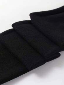 2入組女孩子的舞蹈長統襪,帶天鵝絨底和白色連褲襪底部 - 彩色 - 查看 4