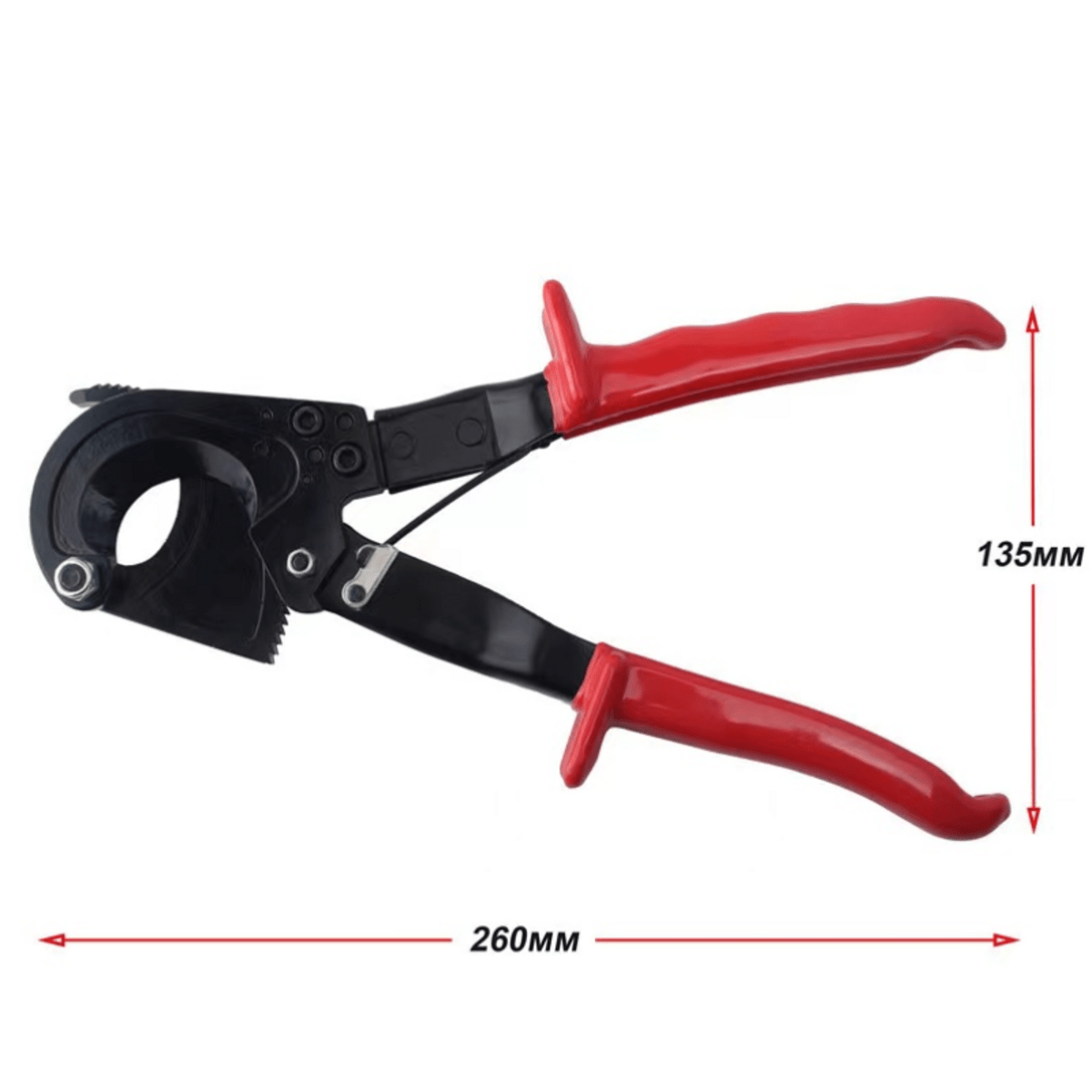 1pc Hs325a Ratchet Cable Cutter, Wire Cutters For Cutting Cables