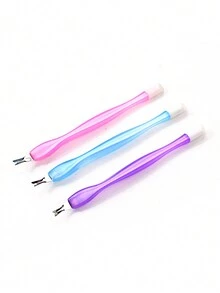 NailShine 12入組隨機多色修甲器,適用於美甲 - 彩色 - 查看 3