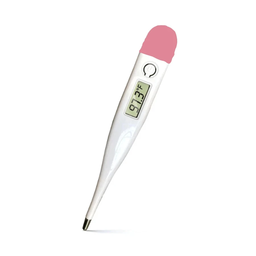 1pc Digital Medical Thermometer, Celsius Fever Thermometer - Accurate & Fast Measurement Of Fever Symptoms - Suitable For Oral And Rectal Temperature (Celsius) - Multicolor - View 1