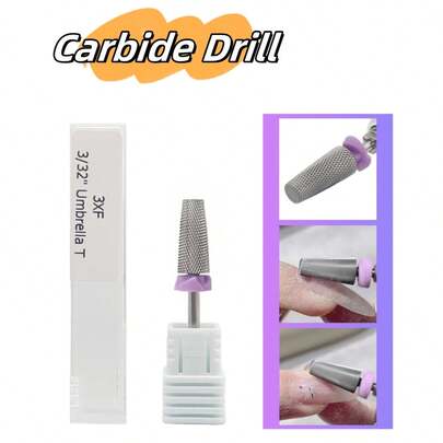 1 cái Máy phay cacbua chuyên nghiệp Máy làm móng tay điện Máy khoan vonfram Đầu chà nhám móng tay để loại bỏ Acrylic, Đồ dùng làm móng, Dụng cụ làm móng, Dụng cụ làm móng, Trở lại trường, Móng tay, Dụng cụ làm móng để nhấn móng tay