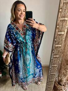 Women Dresses - Màu xanh lam - Xem 1