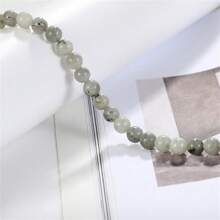 Natural Stone Beads With Hole (4mm/6mm/8mm/10mm/12mm) For Jewelry Making Diy Bracelet, Necklace, Keychain, Phone Pendant, Decoration - Multicolor - View 27