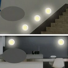 無線遙控拍攝燈1個遙控器+3個燈(吸盤固定-不含電池) - 黃光 - 查看 6