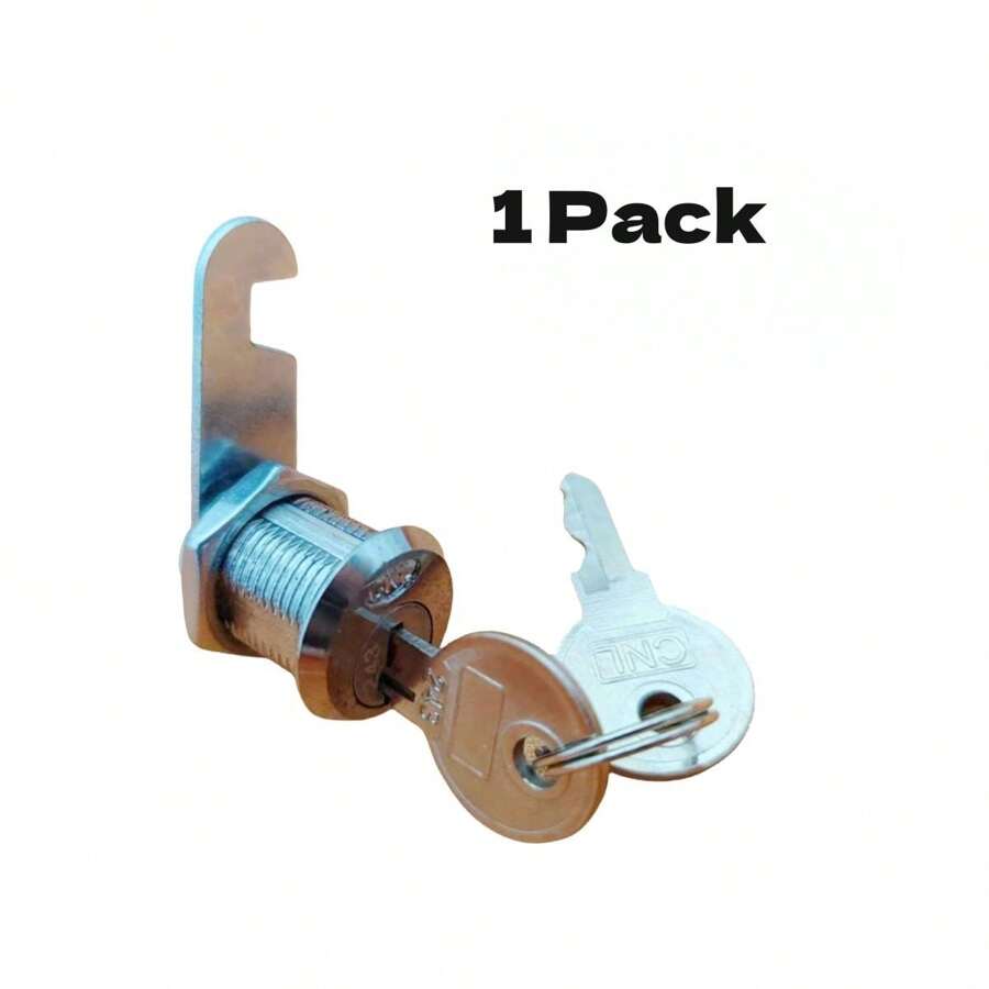 1 Pack/2 Pack Locks With Keys, Cam Lock Keyed Alike, Secure