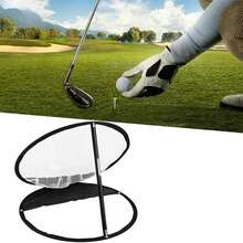 Golf Chipping Net Is Easy To Store And Carry, Practice Net, Practice Net, Folding Course Practice Golf Net, Indoor And Outdoor Chipping Practice Net, 1 Pack - Black - View 3